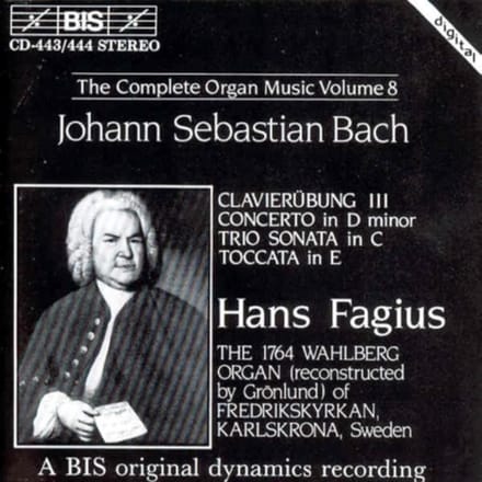 Hans Fagius - J.S. Bach: The Complete Organ Music Vol 8 (2 CD)