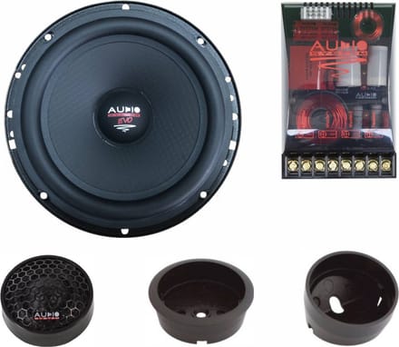 HX-SERIE SQ 130 mm 2-Way High-end Compo Systeem -Made in Germany-