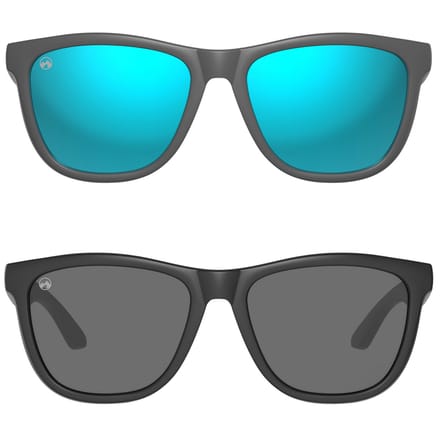 MowMow 2-pack Zonnebril - Gepolariseerd - Heren - Dames - ZEUS collection