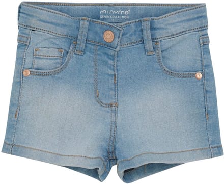 Minymo kindershort 'Girl Power' van stretchstof