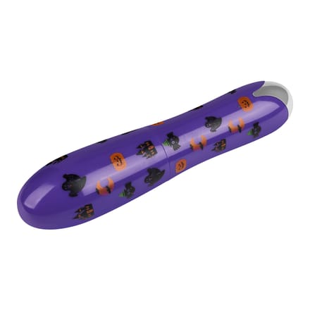 Vibrator in metallic look - Halloween-editie, 15 cm