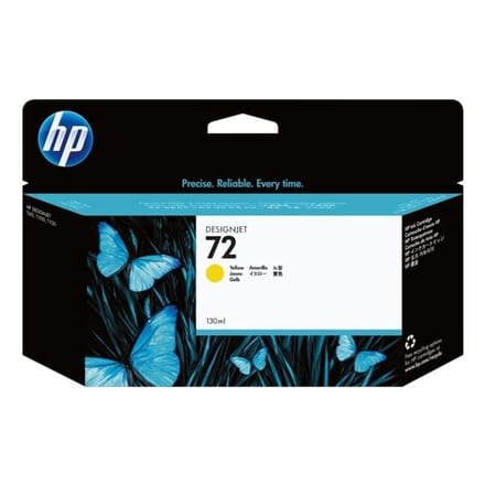 HP C9373A nr. 72 inktcartridge geel hoge capaciteit (origineel)
