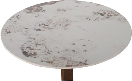 Ronde Bistro Keukentafel Keramisch Marmer
