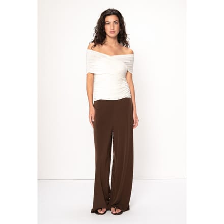 VIVEH Erez Top Coconut Milk Maat: 40 | Blouses Outlet | Dames | Wit