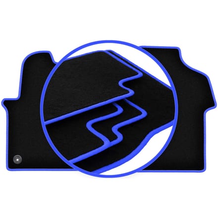 CARLUX-BLUE automatten voor: Citroen Jumpy III bestelbus (2018-)