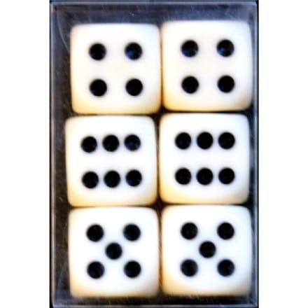 SOHO Dobbelset – Dobbelstenen – Dobbelsteen – 6 stuks – 16 mm