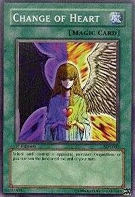 Yu-Gi-Oh Kaart Change of Heart SDY-032 Ongebruikte Editie Common
