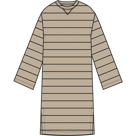 Dames t-shirt jurk Ichi Kala 3