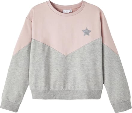 NAME IT - NKFVIBBA LS SHORT BOXY SWEAT UNB - Meisjes - Sweaters