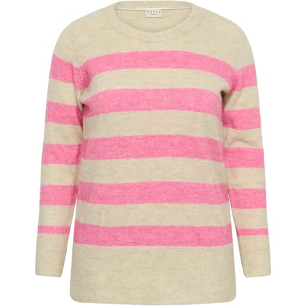 Pull NIELA STRIPED KAFFE CURVE FEATHER GRAY 108950