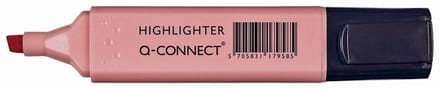 Q-CONNECT markeerstift pastel | roze