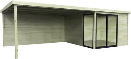 Solid Superia Tuinhuis Sagres Geïmpregneerd 303,6x394,8x303,6cm