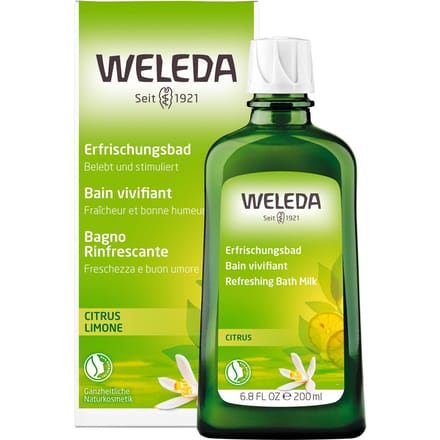 WELEDA Bath additive Citrus verfrissend bad Schoonmaken Unisex 200 ml
