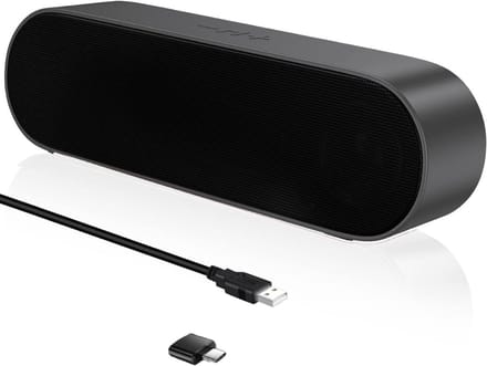 MKSS® Soundbar Pc - Bekabelde en Draadloze Pc -Luidspreker - USB Mini Speaker