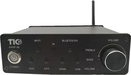 TIC AMP99 - Wifi Airplay2 Bluetooth5 versterker 2x50W met tone control