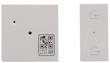 Smart Home Gateway 2 modules wit voor netwerkinstallatie