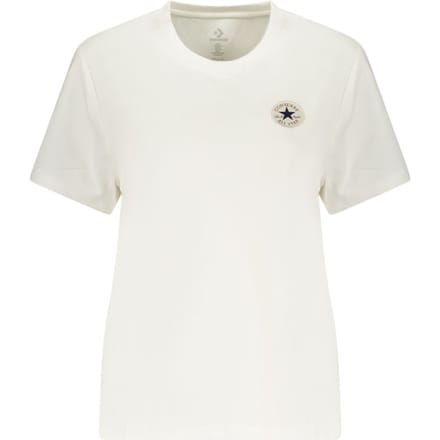 Converse Bianco Katoenen Dames T-Shirt