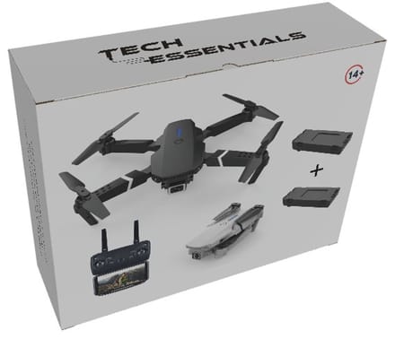 Tech Essentials Speelgoed Drone Zwart Met Camera