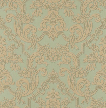 RASCH Vliesbehang 570632 Trianon XIII ornament groen