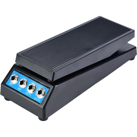 Daphon DF1511A Gitaar Stereo Volume Pedaal DJ Gitaar Effectpedaal Dubbele Ingang & Uitgang black