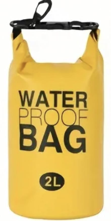 Nixnix® - Waterdichte Tas - Dry bag - 2L - Geel - Ocean Pack