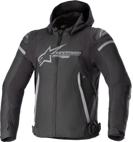 Alpinestars Zaca Waterproof Jas Zwart Donker Grijs - Jas
