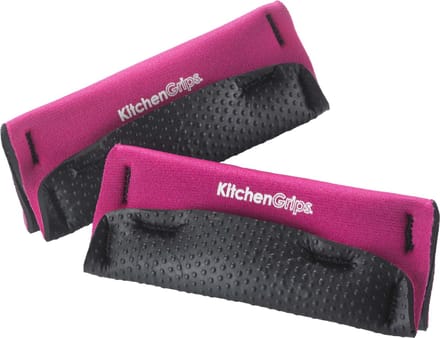 Kitchengrips - Loop Handle Holder Pannenlap Breed Black FLXaprene 13 cm Set van 2 Stuks - FLXaprene - Zwart -