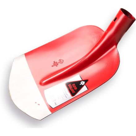 Schepbats RUHR-BRILLANT, extra gehard, rood gelakt ½ 23cm