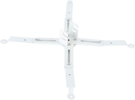 Projector Plafondbeugel - Projectorhouder Beamer - Ruimte Besparen - Eenvoudig Installeren - 33 x 12 x 6 cm - Wit