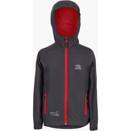 Highlander KinderRegenjas Stow & Go Maat 110/116 - Grijs