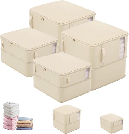 Compressie Opbergtas voor Kleding en Textiel - Ruimtebesparend Reis- & Thuisgebruik