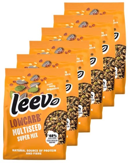 Leev® Bio | Low Carb | Multiseed Super Mix | 6 stuks | 6 x 300g