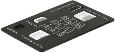 Delock 4 in 1 SIM Card Adapter Kit