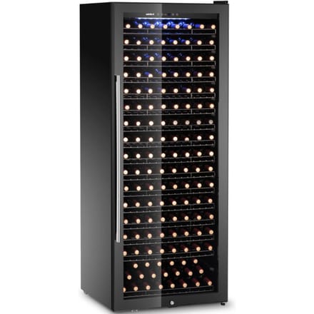 Réfrigérateur Refroidisseur à Vin 1 Zone Pour 224 Bouteilles 558 L 705X700X1835 Mm