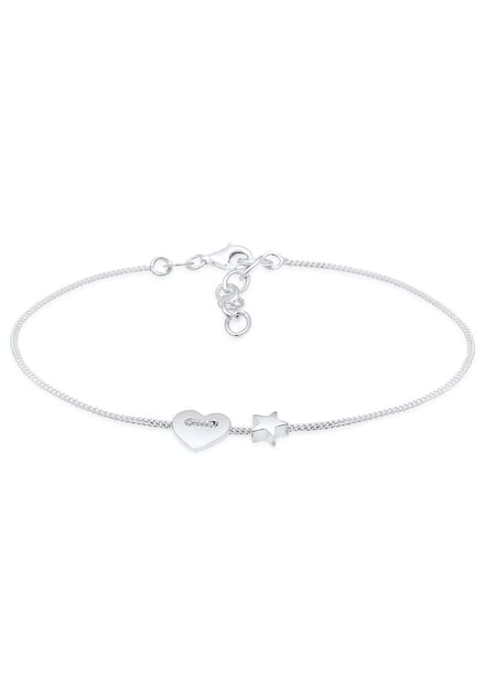 Elli - Armband - Dames Hart Astro filigraan in 925 sterling zilver - Dames