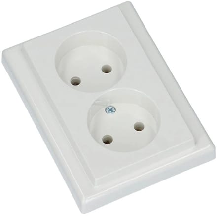 ABB Busch-Jaeger Alpha Wandcontactdoos (schakelmateriaal)