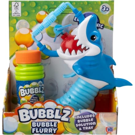 Bubblz Shark Flurry Bellenblaasvloeistof – Assorti