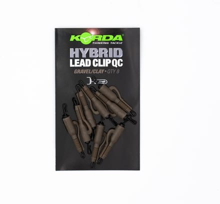 Korda QC Hybrid Lead Clip | Weed / Silt
