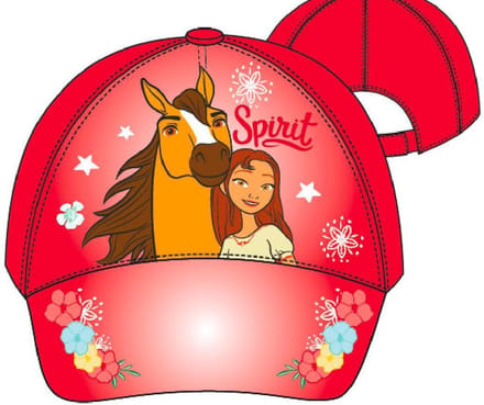 Spirit Riding Free cap - pet - rood - Maat 52 cm