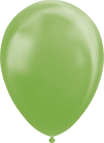 10 Balloons 12″ metallic groen - Thema Feest Party Ballon