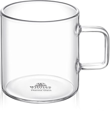 Wilmax - Borosilicaatglas Kaffeetasse - 200 ml - WL-888604/A - 6 stuks