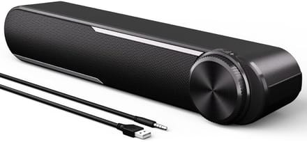 DailySupplies® Soundbar PC - Speaker Computer - Plug & Play - 10W