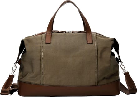 FOSSIL Schoudertas Reistas Raeford Duffle Dark Khaki Kaki