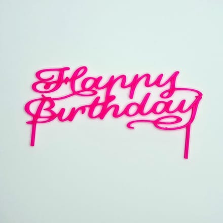 [Nice Little Things] - Taarttopper Happy Birthday Model 2