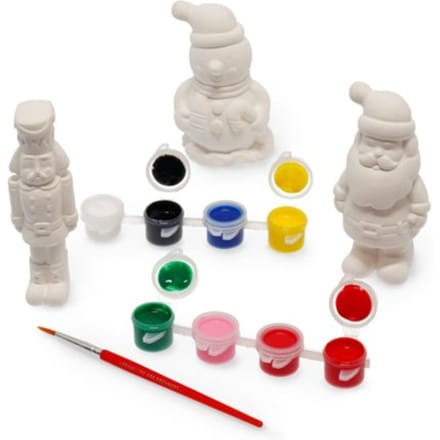 Legami - Paint your Christmas - Xmas Figurine Decoration Kit