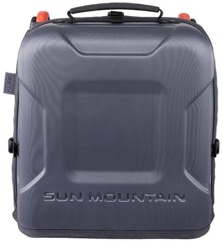 Sun Mountain Kube Golf Travelbag Steel-Black-Rush Red