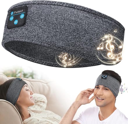 Comfortabele Bluetooth Slaap Hoofdtelefoon Hoofdband voor Ontspanning en Yoga