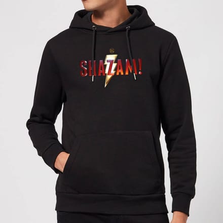 Shazam! Logo hoodie - Zwart - S