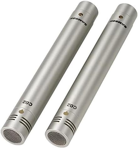 2x Condensator Microfoon Potlood Stijl Supercardioïde Set voor Studio en Live Gebruik