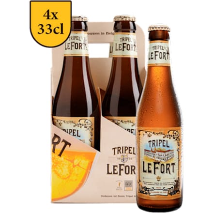 Tripel LeFort LeFort Tripel Bier - 4 x 330 ml